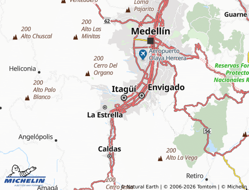 Carte MICHELIN La Unión - ViaMichelin
