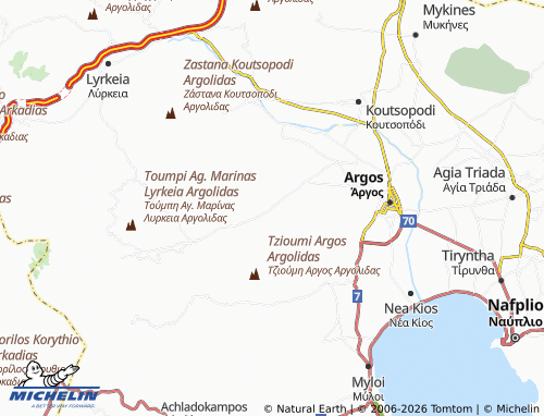 MICHELIN Choyni map - ViaMichelin