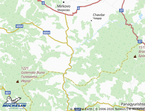MICHELIN Petrich map - ViaMichelin