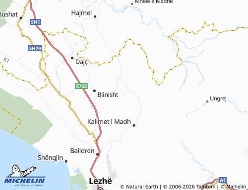 Mapa MICHELIN Troshan - ViaMichelin
