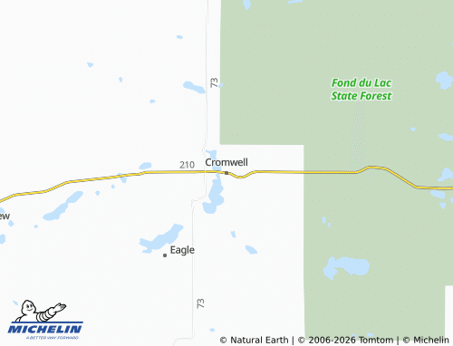 Mappa MICHELIN Cromwell - ViaMichelin