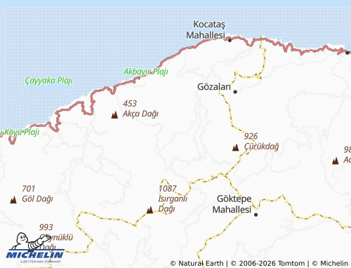 MICHELIN-Landkarte Yurtbaşı - ViaMichelin