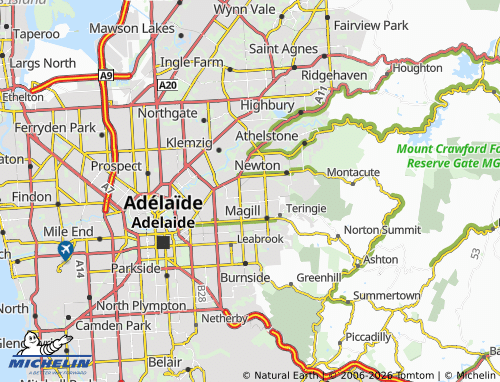 Mapa MICHELIN Tranmere - ViaMichelin