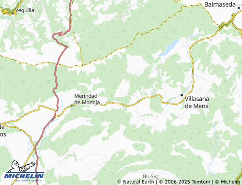 MICHELIN Arceo map - ViaMichelin