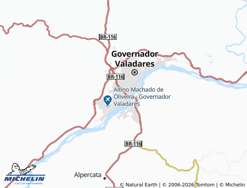 Mapa MICHELIN Vila Rica - ViaMichelin