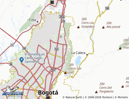 Carte MICHELIN Barrancas Norte - ViaMichelin