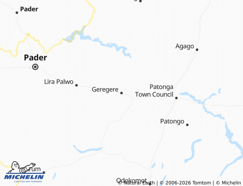 Mappa MICHELIN Geregere - ViaMichelin
