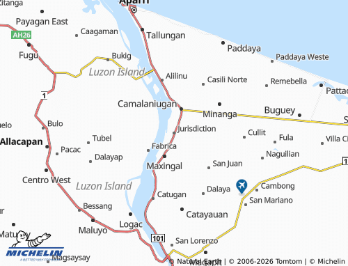 MICHELIN Jurisdiction map - ViaMichelin