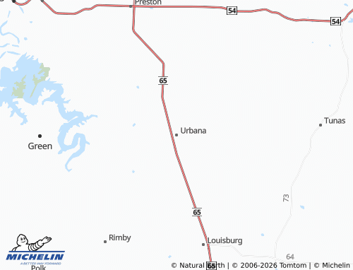 Mapa MICHELIN Urbana - ViaMichelin