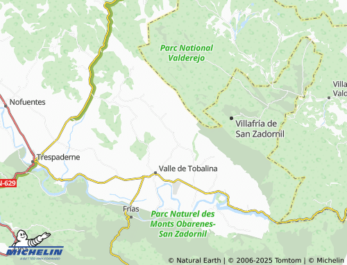 MICHELIN-Landkarte La Revilla de Herrán - ViaMichelin