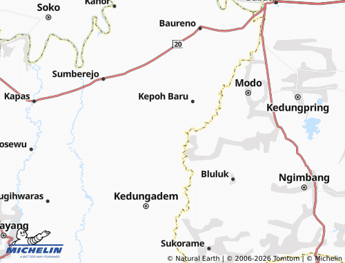 MICHELIN-Landkarte Cengkir - ViaMichelin