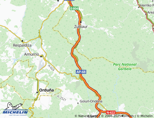 Mapa MICHELIN Baranbio - ViaMichelin