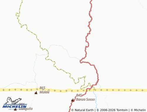 Mappa MICHELIN Sadi-di-Nkondo - ViaMichelin