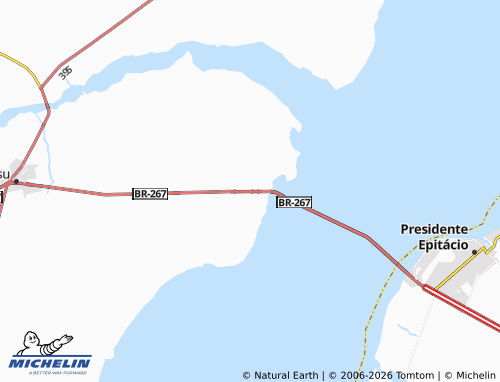 MICHELIN Porto XV de Novembro map - ViaMichelin
