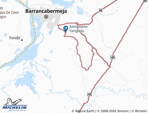MICHELIN-Landkarte Campo 6 - ViaMichelin