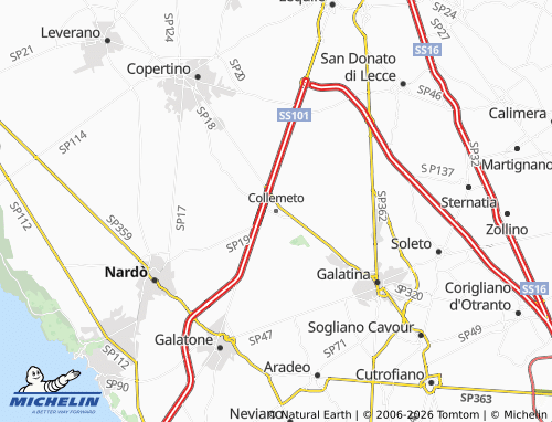 Mapa MICHELIN Collemeto - ViaMichelin