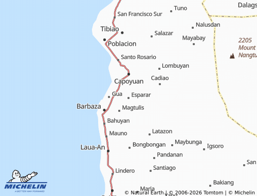MICHELIN Esparar map - ViaMichelin