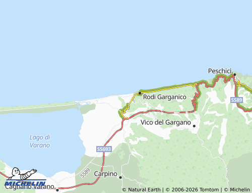 Mapa MICHELIN Santa Barbara-Ripa - ViaMichelin