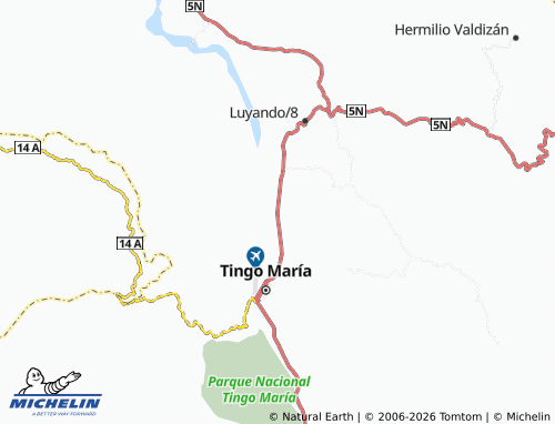 MICHELIN Naranjillo map - ViaMichelin
