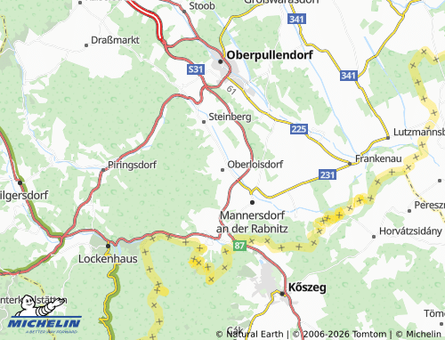 Mappa MICHELIN Oberloisdorf - ViaMichelin