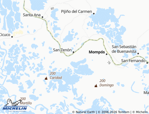 Mappa MICHELIN La Rinconada - ViaMichelin