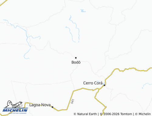 Mappa MICHELIN Bodó - ViaMichelin