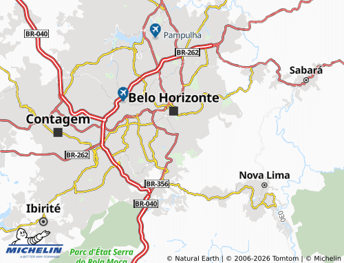 Mappa MICHELIN Savassi - ViaMichelin