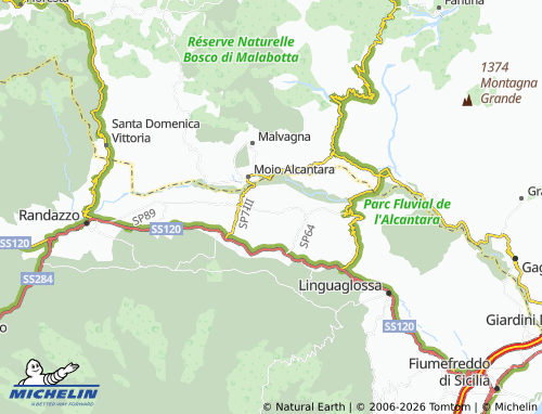 MICHELIN Verzella map - ViaMichelin