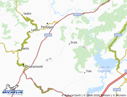 Mapa MICHELIN Tettile - ViaMichelin
