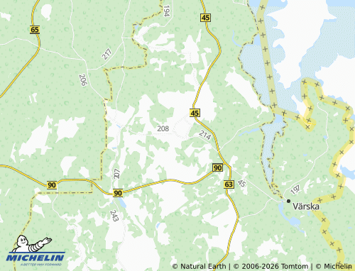 Carte MICHELIN Usinitsa - ViaMichelin