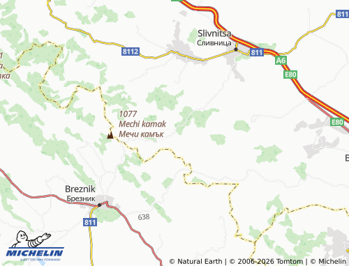 Mappa MICHELIN Gurgulyat - ViaMichelin