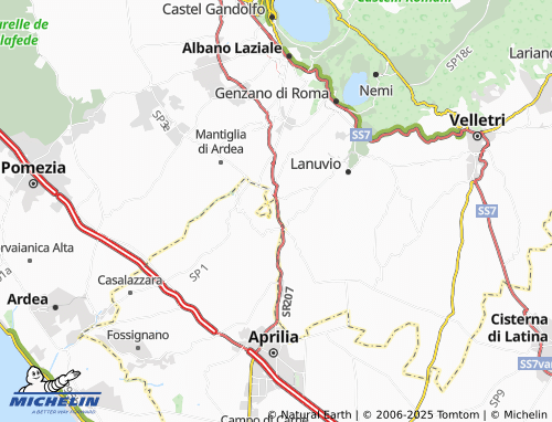 Carte MICHELIN Colle Oliva - ViaMichelin