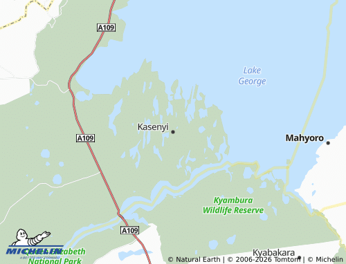 Mappa MICHELIN Kasenyi - ViaMichelin