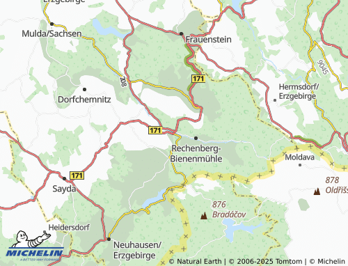 MICHELIN Bienenmühle map - ViaMichelin