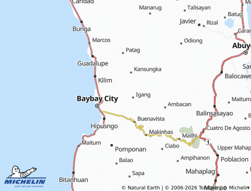 MICHELIN Maganhan map - ViaMichelin