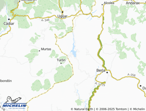 MICHELIN Benínar map - ViaMichelin