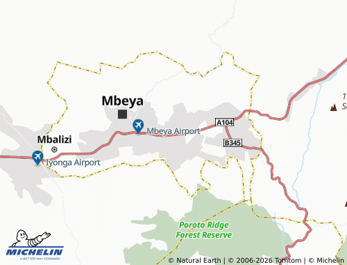 Mapa MICHELIN Luanda - ViaMichelin