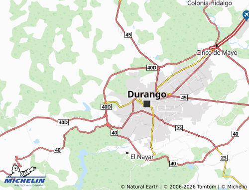 Mapa MICHELIN Miguel de la Madrid - ViaMichelin