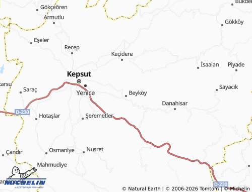 MICHELIN Beyköy map - ViaMichelin