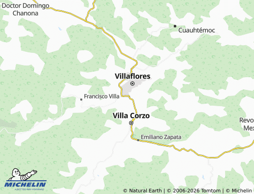 MICHELIN-Landkarte Los Colonos - ViaMichelin