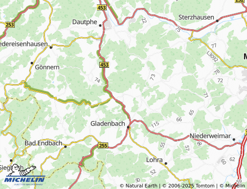 Mapa MICHELIN Bellnhausen - ViaMichelin