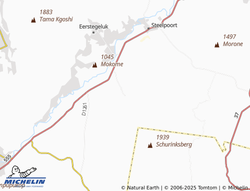 Kaart MICHELIN Tubatse - ViaMichelin