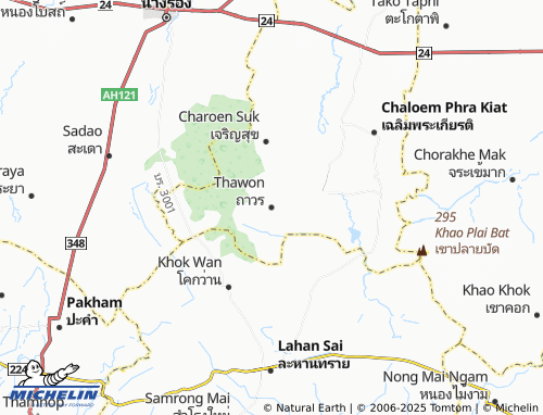 MICHELIN Thawon map - ViaMichelin