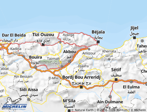 Mapa MICHELIN Uzlaqin - ViaMichelin