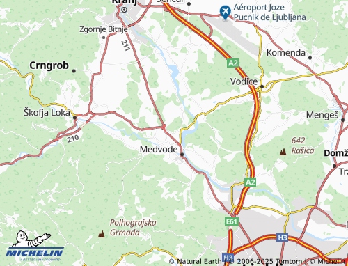 MICHELIN Zbilje map - ViaMichelin