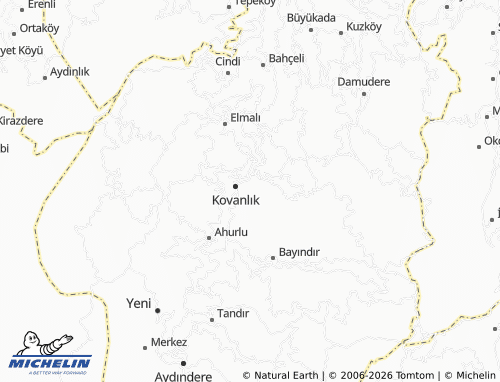 MICHELIN Sofulu map - ViaMichelin