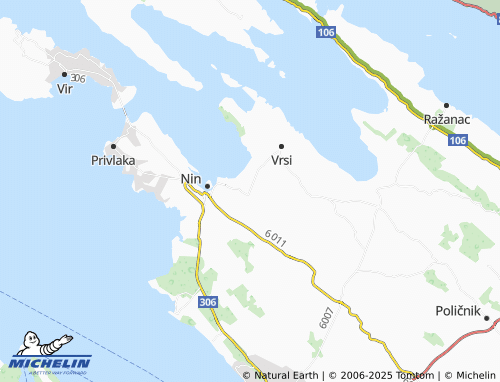 MICHELIN-Landkarte Grbe - ViaMichelin