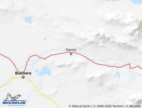 Mapa MICHELIN Navoiy - ViaMichelin