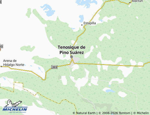 MICHELIN Colonia Benito Juárez map - ViaMichelin