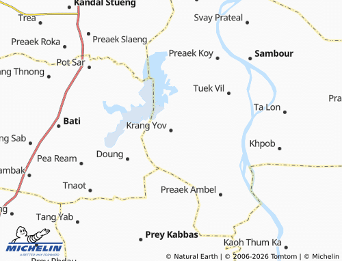 Mappa MICHELIN Krang Yov - ViaMichelin